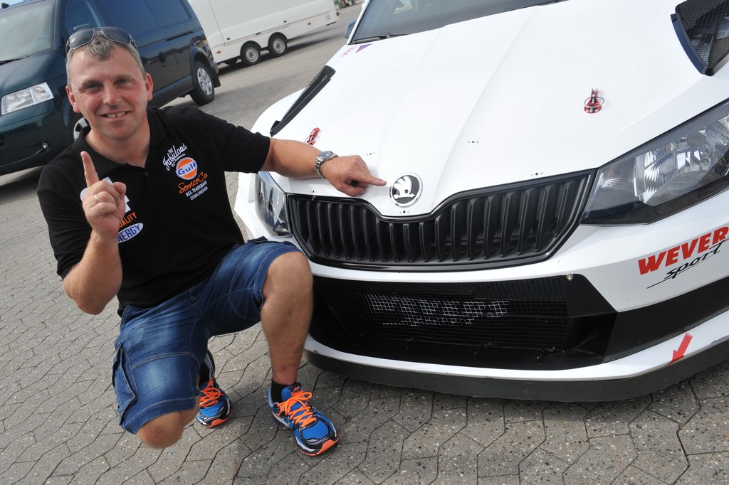Førstepladsen mangler Esben Hegelund endnu at score ved Birch / Tvilum Rallyshow. Måske kommer det til at ske i år?